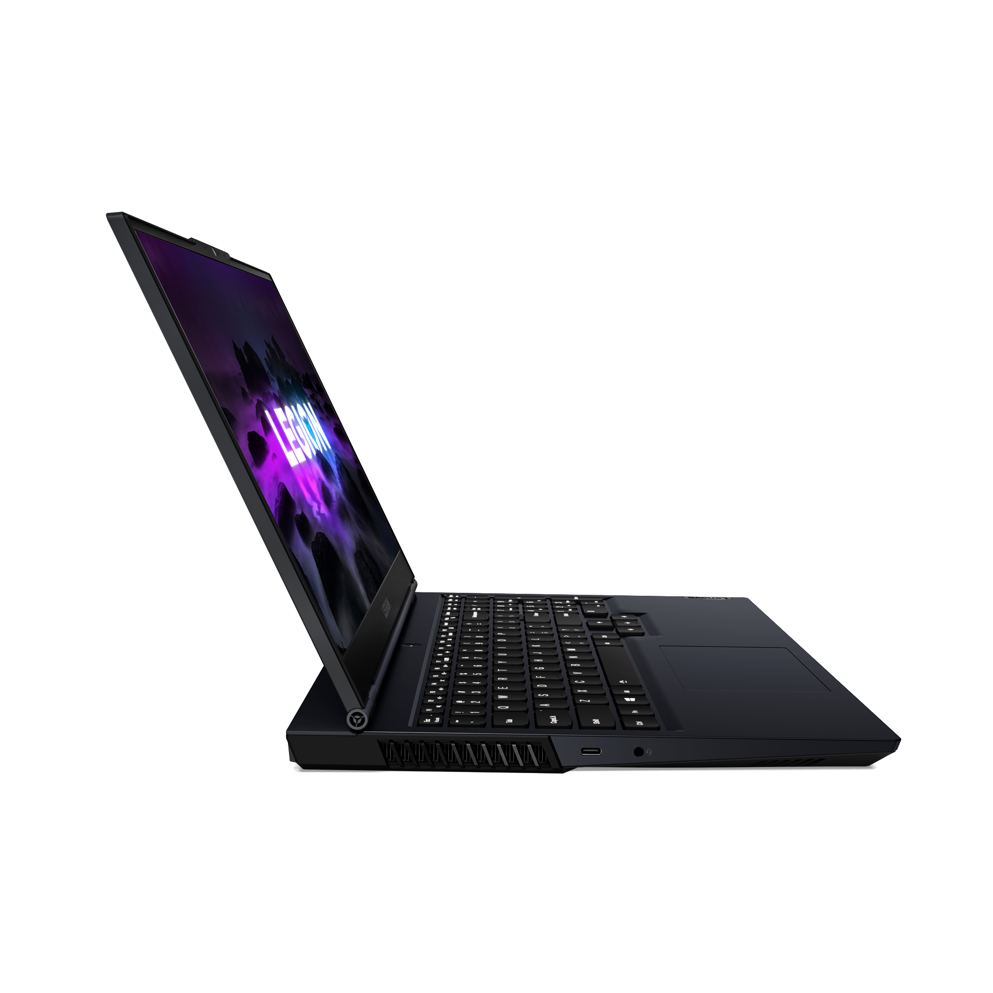 LENOVO Legion 5, Gaming-Notebook mit GB (Unterteil) Radeon 512 / Phantom 16 AMD Blue GB 5 Prozessor, (Oberteil) Schwarz RX6600M, Zoll 15,6 Display, SSD, RAM, Ryzen™