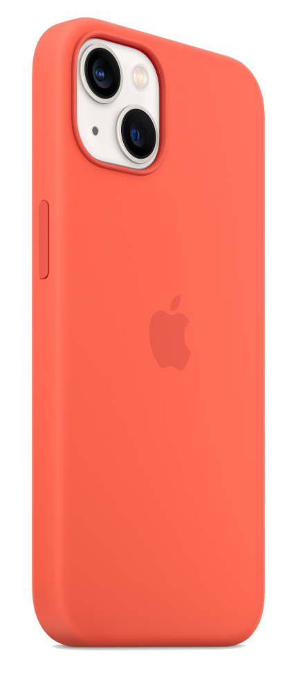 APPLE Cover Silicone MagSafe iPhone 13 Nectarine (MN643ZM/A)