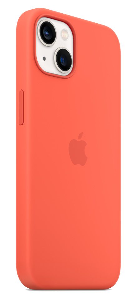APPLE Cover Silicone MagSafe iPhone 13 Nectarine (MN643ZM/A)