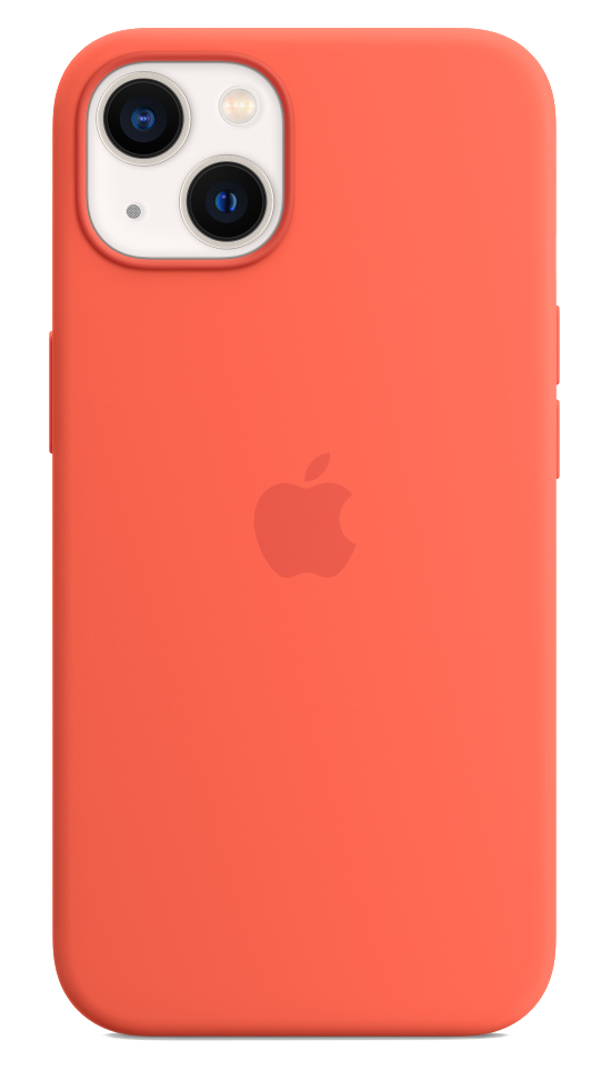 APPLE Cover Silicone MagSafe iPhone 13 Nectarine (MN643ZM/A)