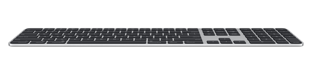 TPU Toetsenbordbeschermer Voor Magic Keyboard Met Touch ID En Numeriek Toetsenblok (A2520, 2021+, EU/ISO) - Transparant