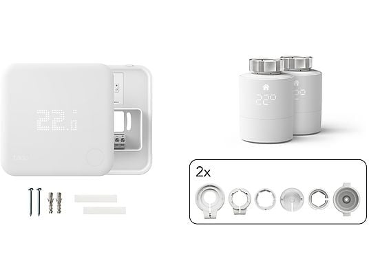 TADO Smart Thermostat Starterkit V3+ & SRT DUO Pack