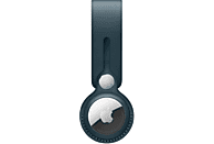 APPLE Laccetto AirTag in pelle - Blu Baltico