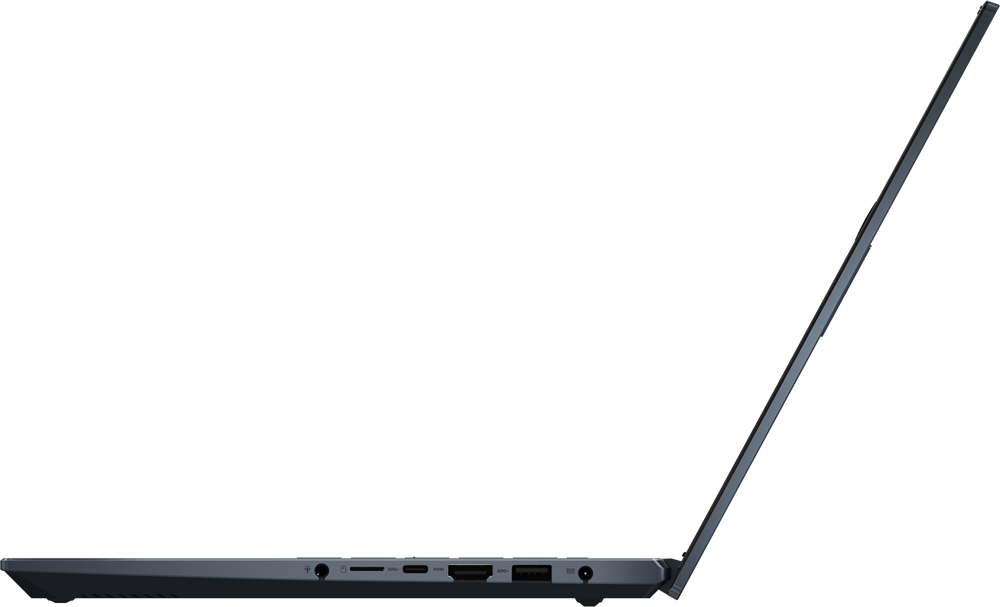 ASUS Notebook VivoBook Pro 14 OLED mit NumberPad, R5-5600H, 8GB RAM, 512GB SSD, 14 Zoll WQXGA+, Quiet Blue Notebook, 14 Zoll, WQXGA+, AMD Ryzen™ 5 5600H, 8 GB, 512 GB SSD, Windows 11 Home, Radeon™ Onboard Graphics