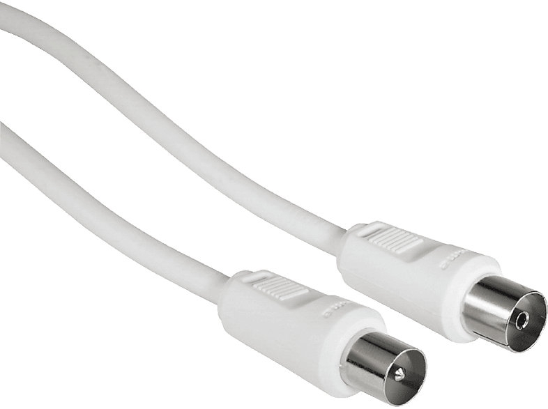 HAMA 85 dB, 1.5 Koax-Kupplung Koax-Stecker m auf Antennen-Kabel