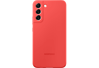 SAMSUNG Galaxy S22  Plus Silikon Telefon Kılıfı Parlak Kırmızı