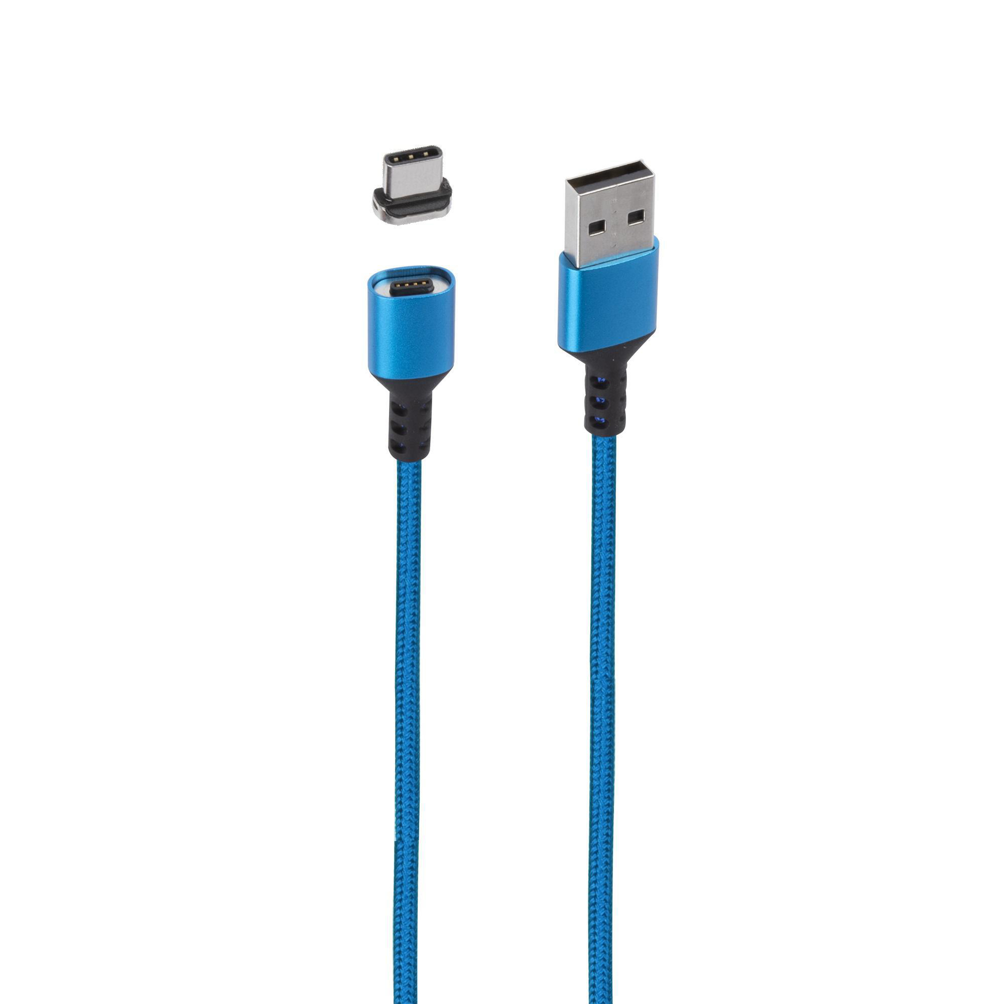 Ladekabel, Blau Datenkabel / Ladekabel 3 für Magnetisches PS5, KONIX m, blau