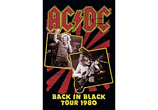 ABYSSE CORP AC/DC Poster Back in Black Tour 1980 Poster