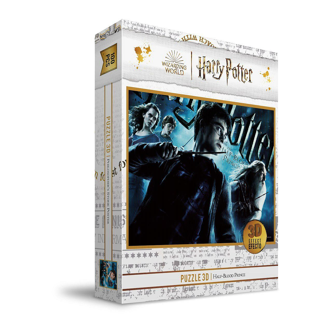 Harry Potter Puzzelbox. Die Vorderseite zeigt eine Szene aus dem Film Half-Blood Prince.