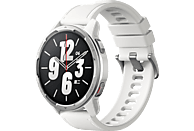 XIAOMI Watch S1 Active GL, Smartwatch Edelstahl Thermoplastisches Polyurethan, 157 - 241 mm, Moon White