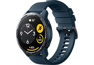 XIAOMI Watch S1 Active GL Smartwatch Edelstahl Thermoplastisches Polyurethan, 157 - 241 mm, Ocean Blue