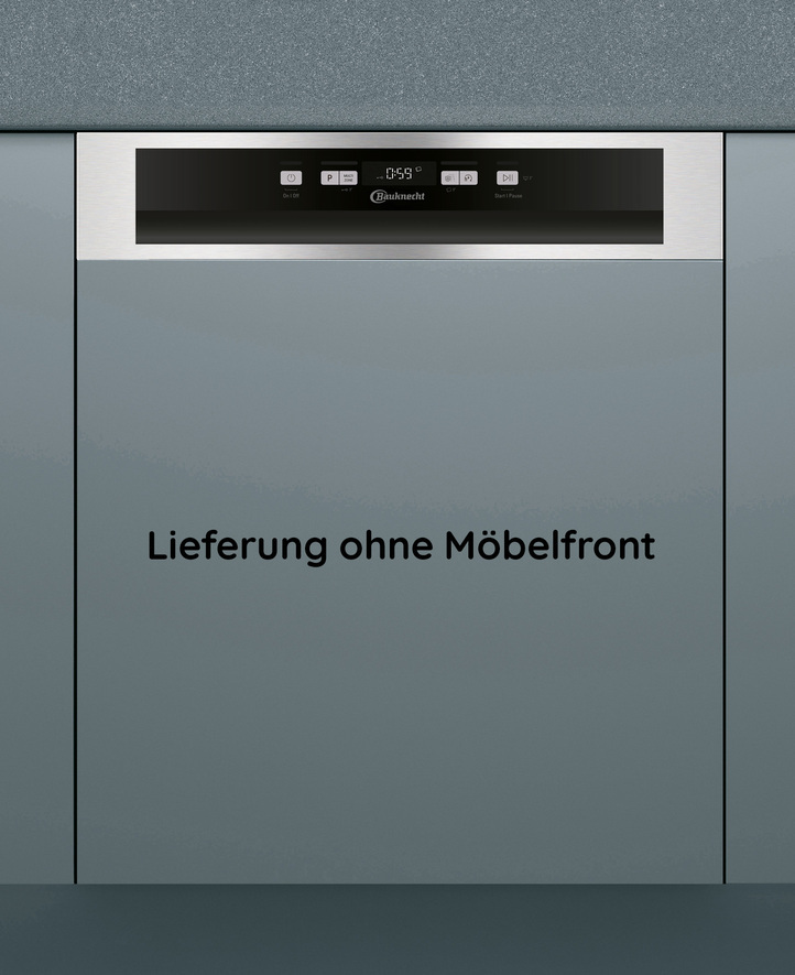 BAUKNECHT BBC 3C26 X Geschirrspüler (teilintegrierbar, 595 mm breit, 46 dB (A), E)