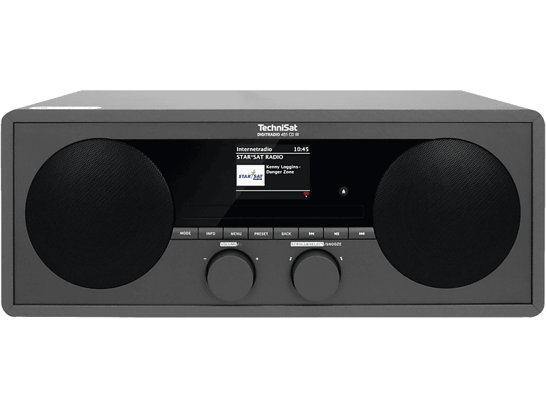 TECHNISAT Radio DAB+ Digitradio 451 CD IR Gris