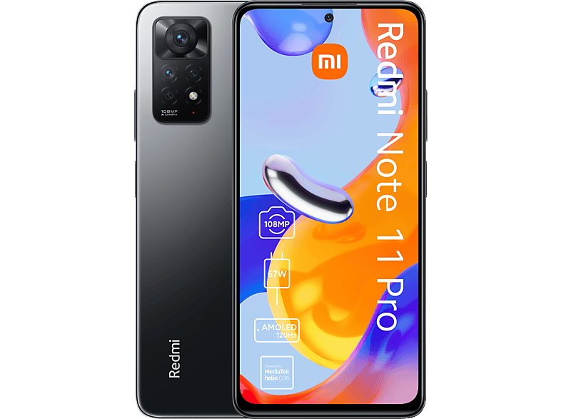 XIAOMI Redmi Note Graphite Pro 11 128 Dual GB Gray SIM