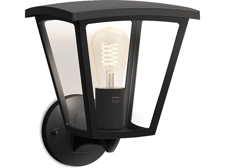 PHILIPS HUE Lampe murale Smart Inara Blanc chaud Noir (38851200)