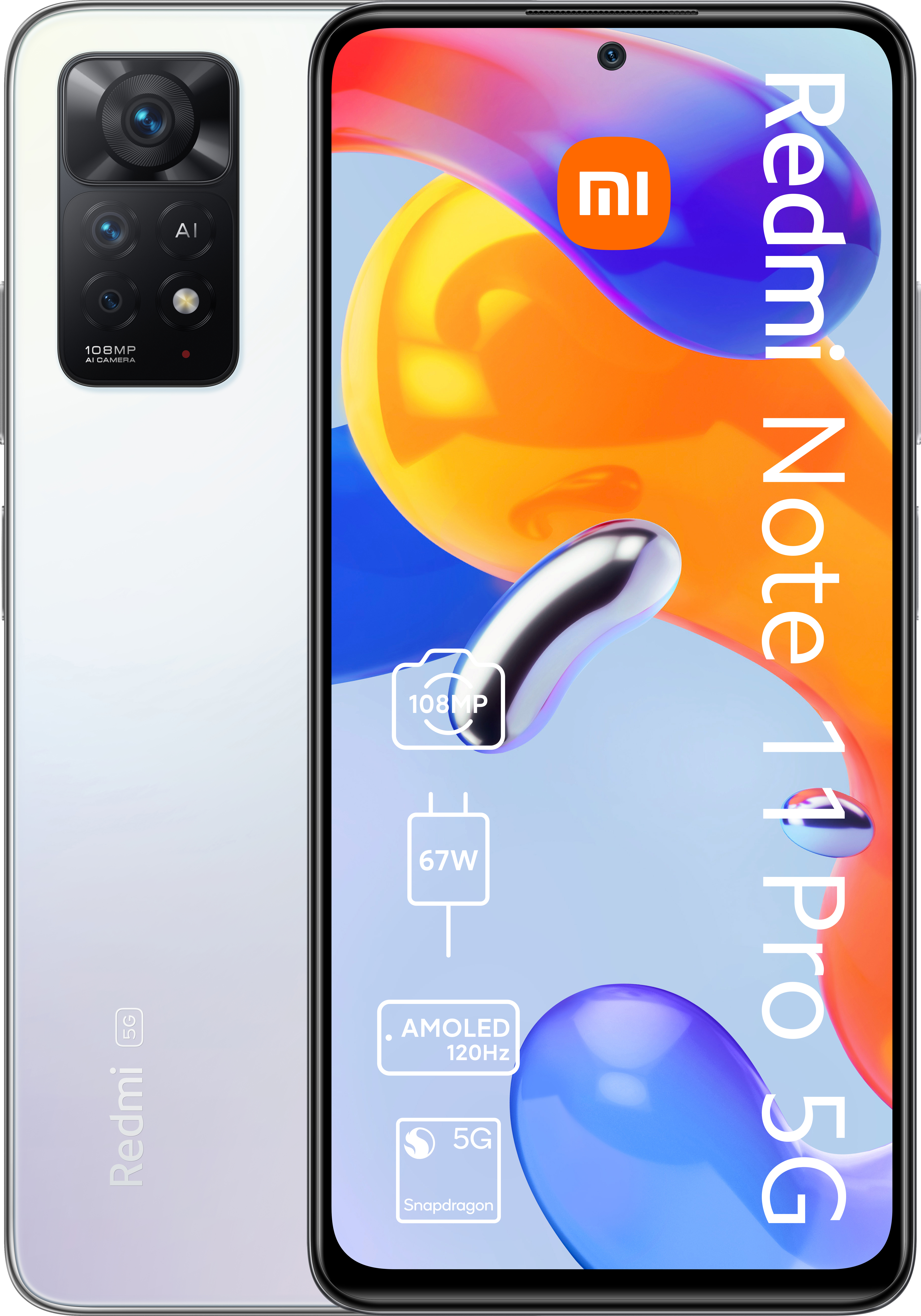 XIAOMI Redmi Note 11 Pro 5G 128 GB Polar White Dual SIM