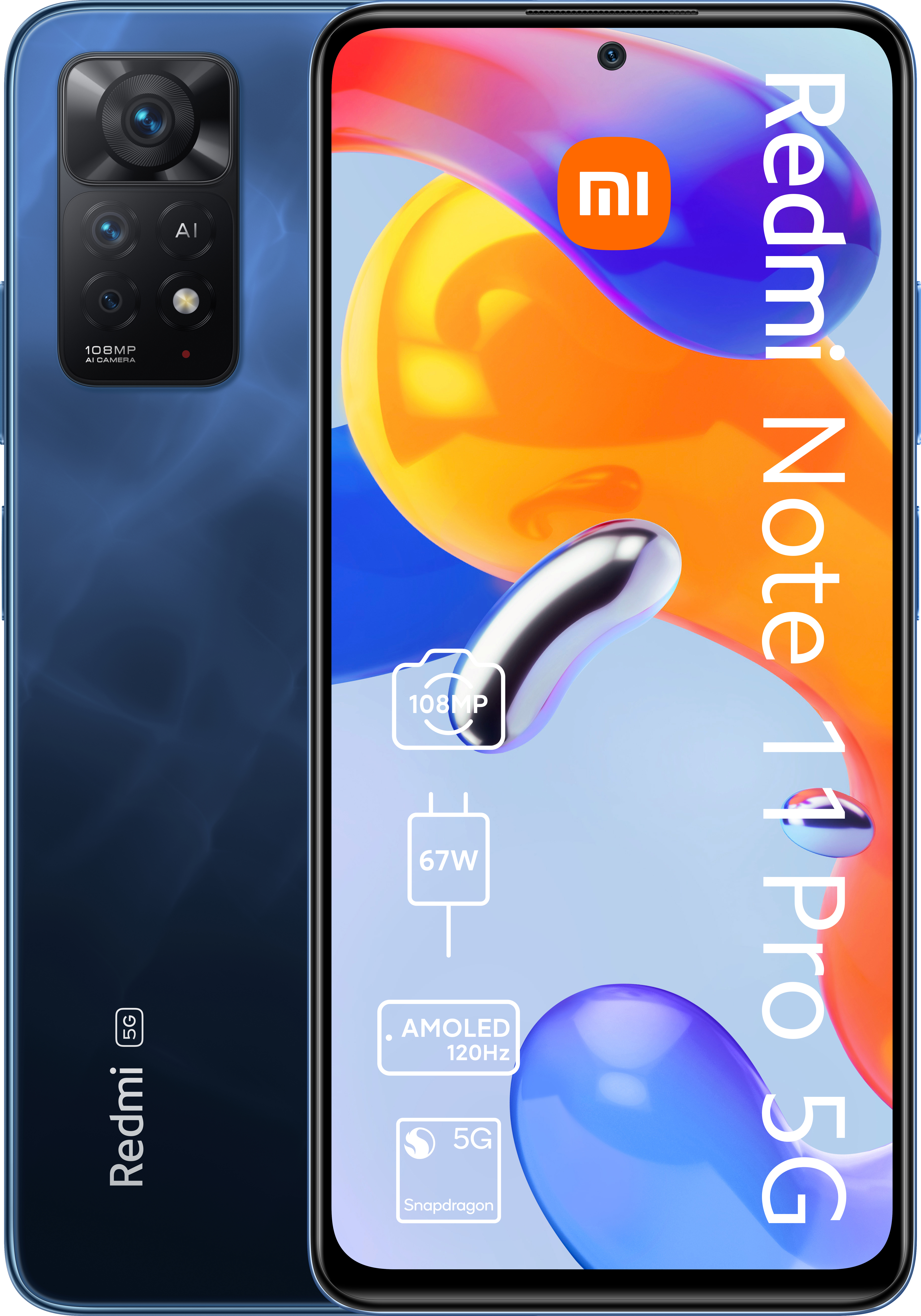 XIAOMI Redmi Note Blue GB Dual 11 Atlantic Pro 5G 128 SIM