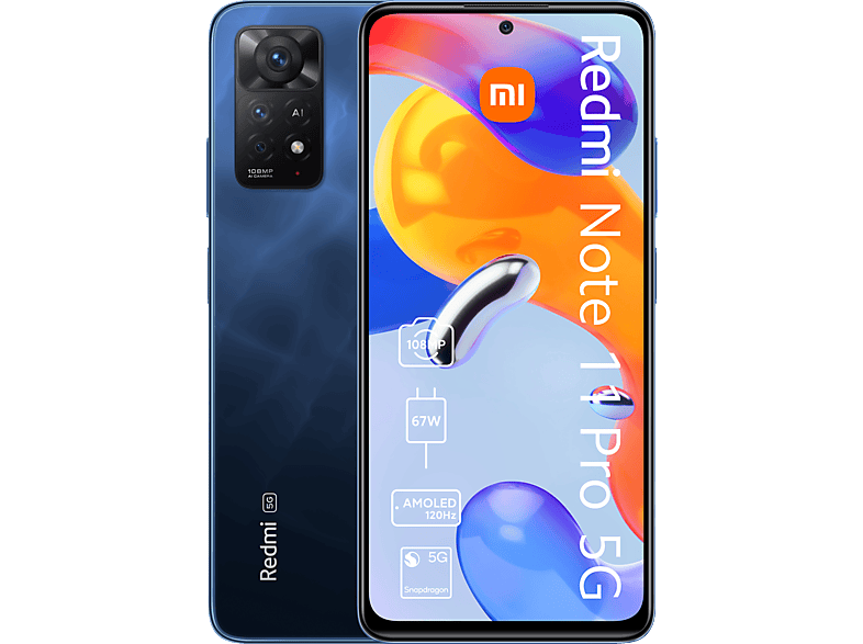 11 Dual Blue Note SIM Atlantic Redmi GB 128 Pro 5G XIAOMI