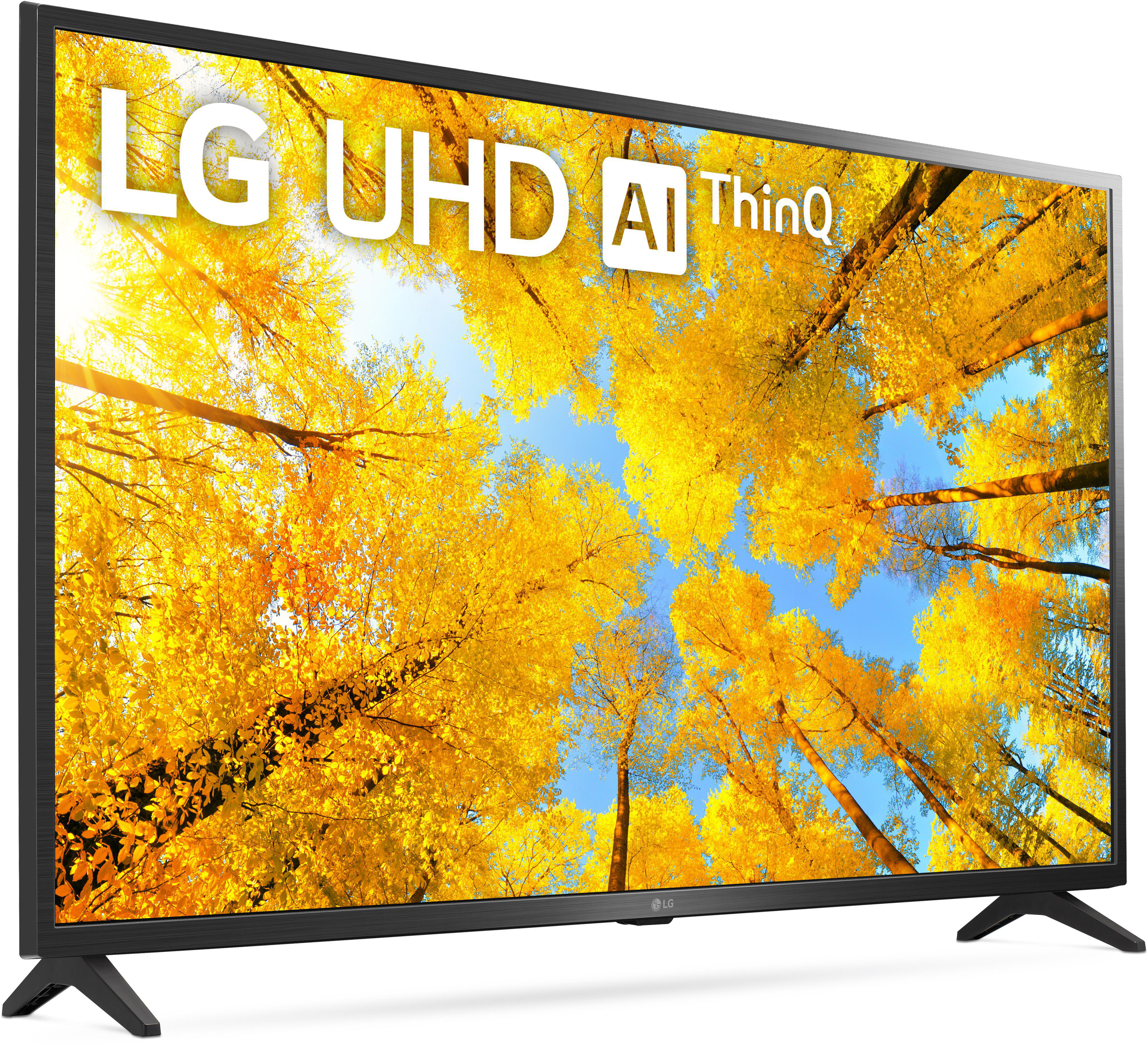 LG 43UQ75009LF LED TV (Flat, 43 Zoll / 109 cm, UHD 4K, SMART TV, webOS 22 mit LG ThinQ)