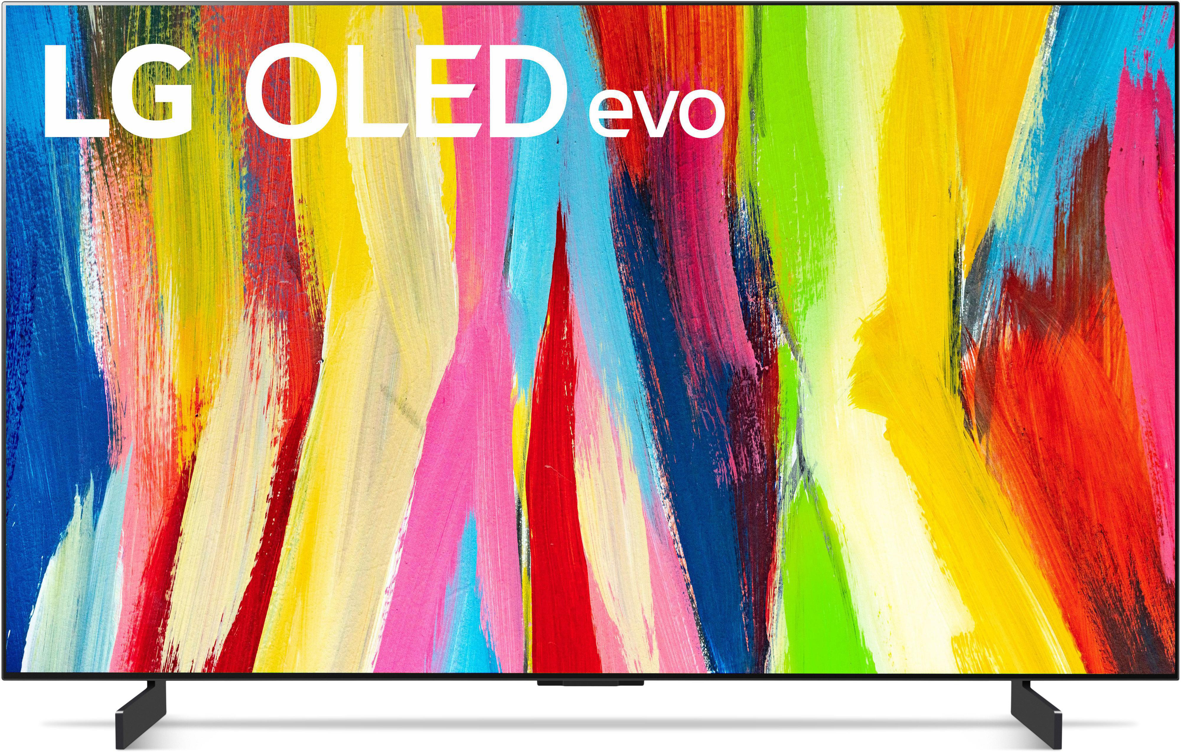 LG OLED42C27LA OLED TV (Flat, 42 Zoll / 107 cm, UHD 4K, SMART TV, webOS 22 mit LG ThinQ)