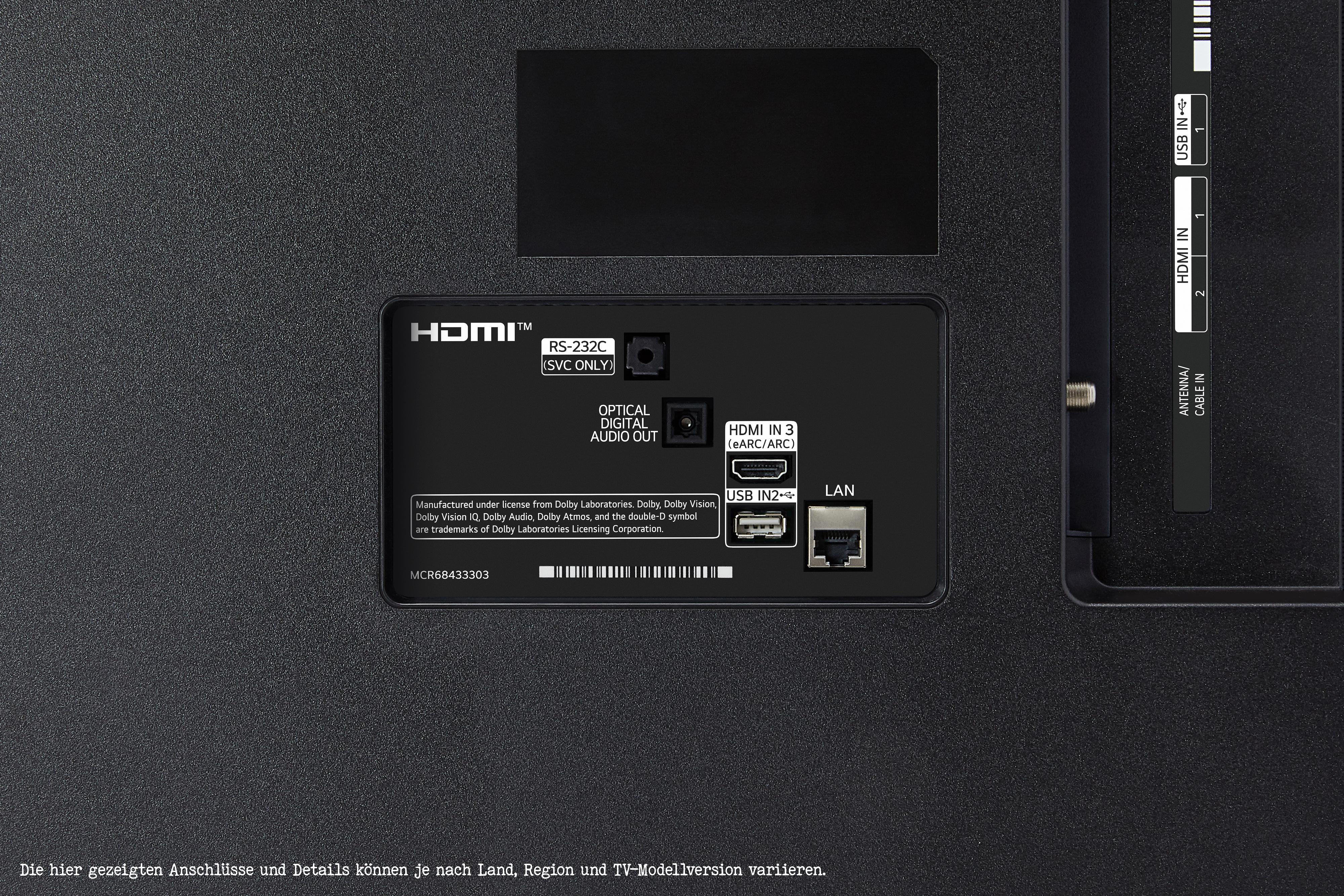 LG OLED55A29LA OLED TV (Flat, 55 Zoll / 139 cm, UHD 4K, SMART TV, webOS 22 mit LG ThinQ)