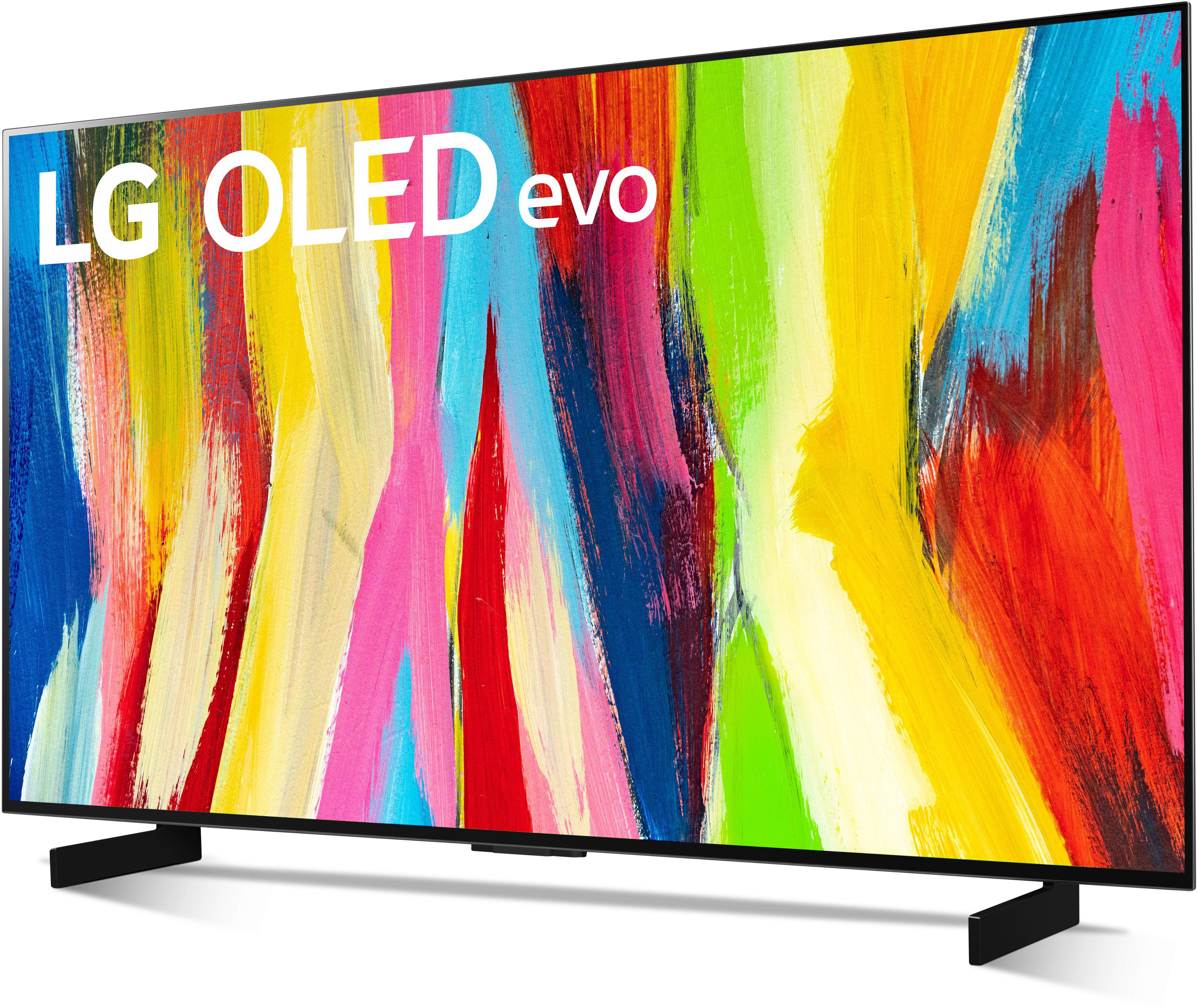 LG OLED42C27LA OLED TV (Flat, 42 Zoll / 107 cm, UHD 4K, SMART TV, webOS 22 mit LG ThinQ)