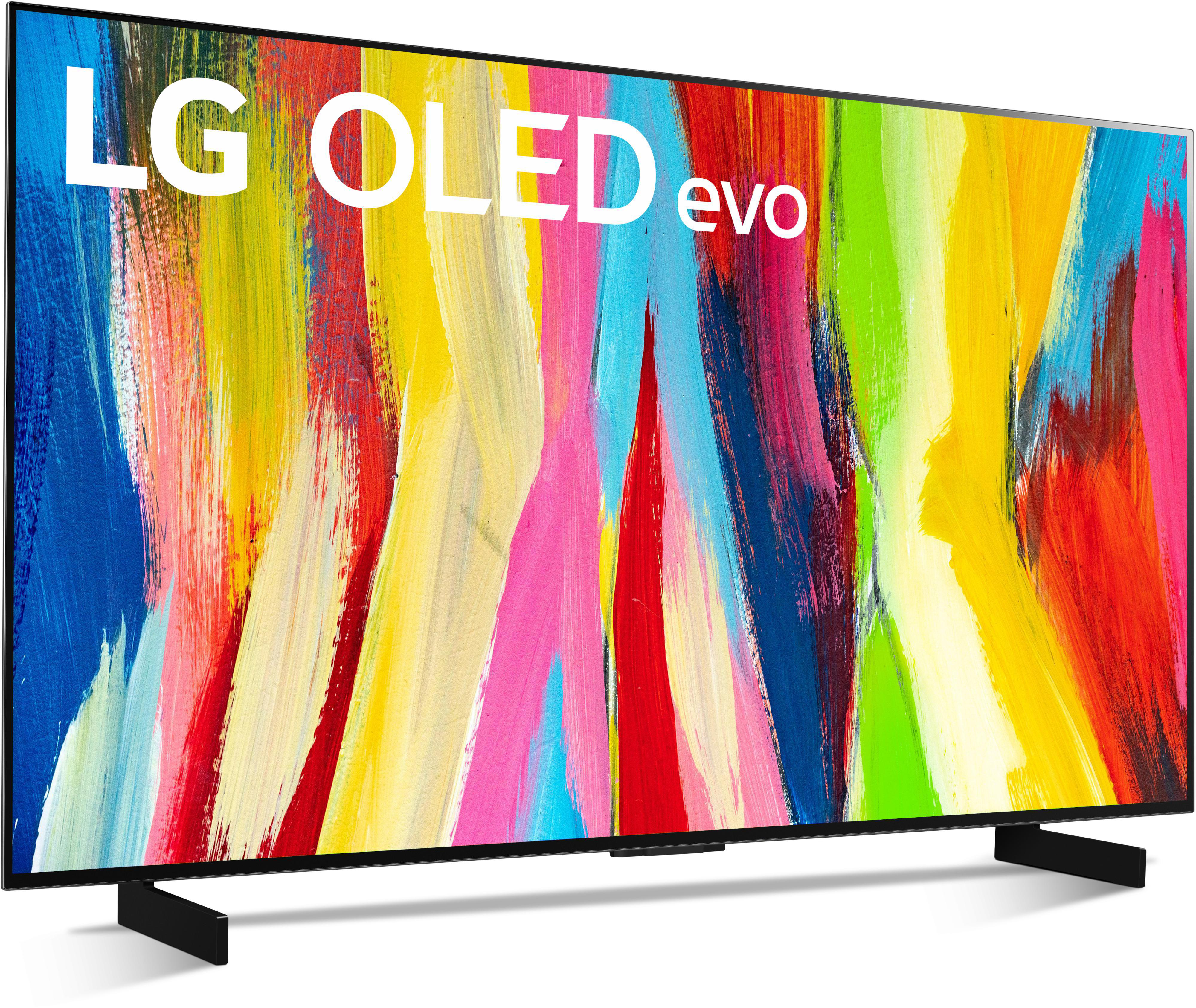 LG OLED42C27LA OLED TV (Flat, 42 Zoll / 107 cm, UHD 4K, SMART TV, webOS 22 mit LG ThinQ)