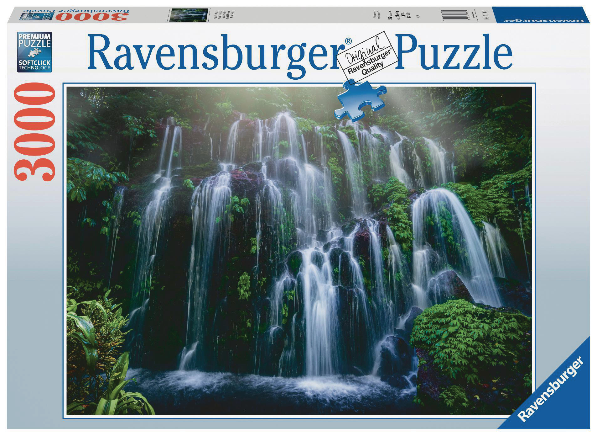 Wasserfall auf Mehrfarbig Bali RAVENSBURGER Puzzle