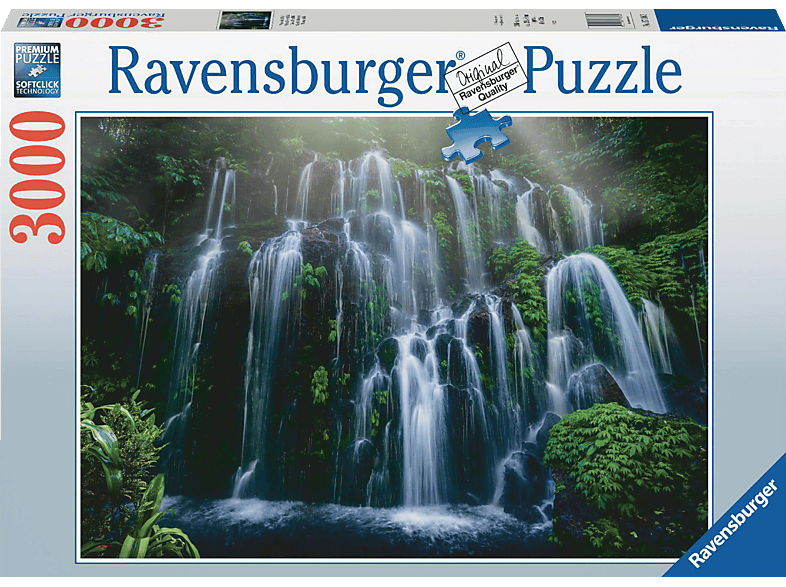 Wasserfall auf Mehrfarbig Bali RAVENSBURGER Puzzle