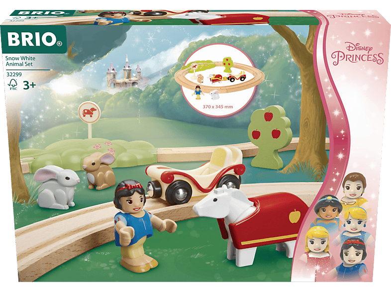BRIO BRIO Disney Princess Schneewittchen-Eisenbahnset Spielset Mehrfarbig