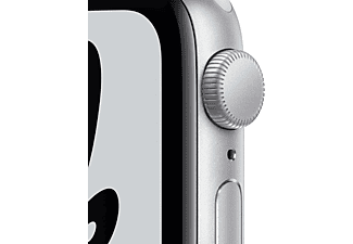 APPLE Watch SE Nike GPS 40mm in alluminio argento - Sport platino/nero (mod 2021)