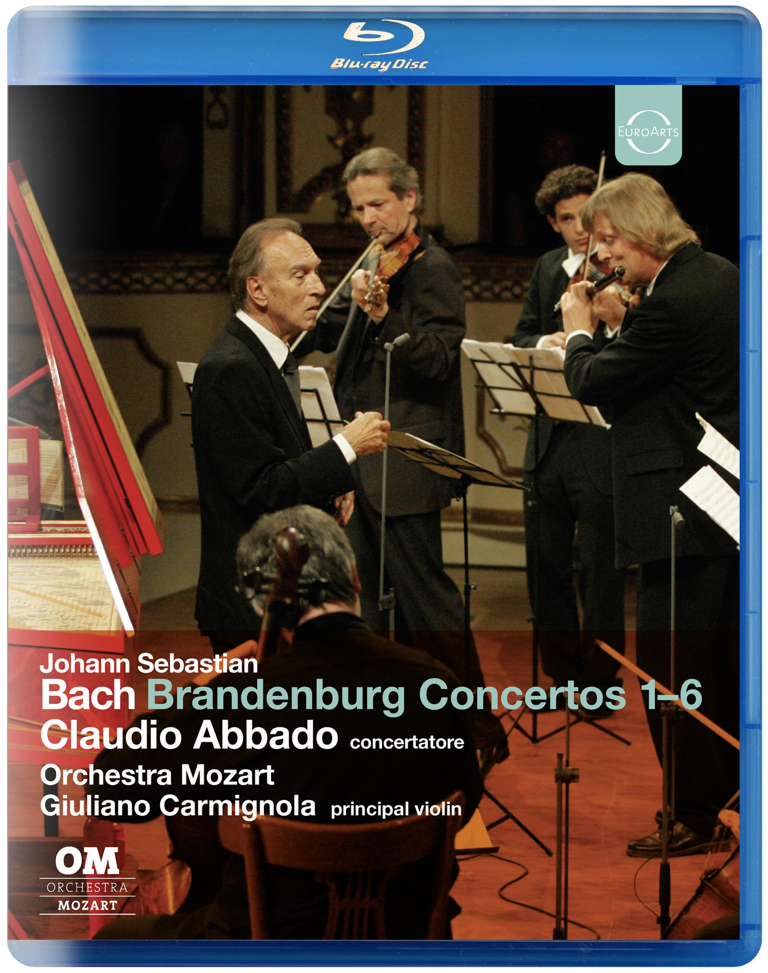 Claudio Abbado, Orchestra Mozart, Nr.1-6 Carmignola - - Brandenburgische Konzerte Giuliano (Blu-ray)
