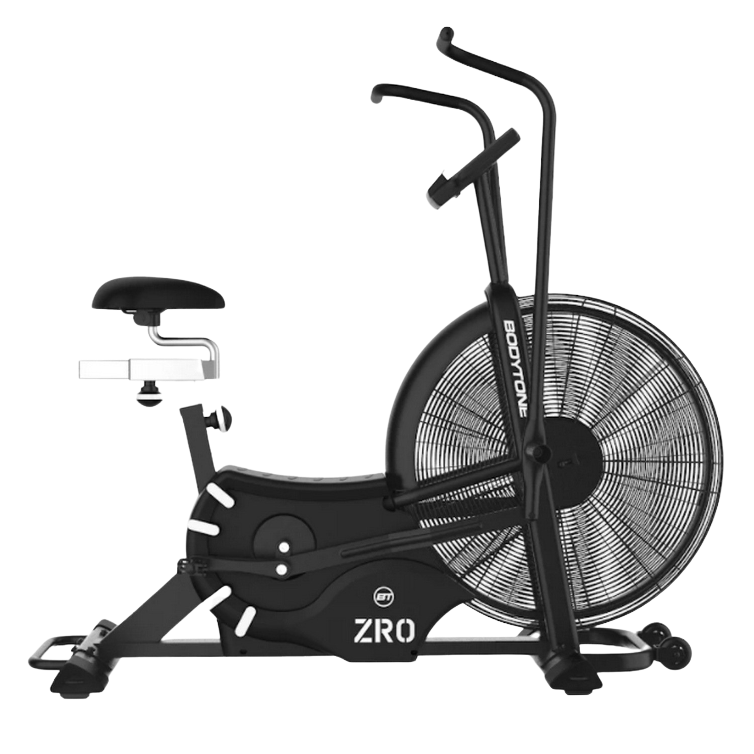 Bicicleta Bodytone Airbike zrobv1 para cross training pantalla lcd acero