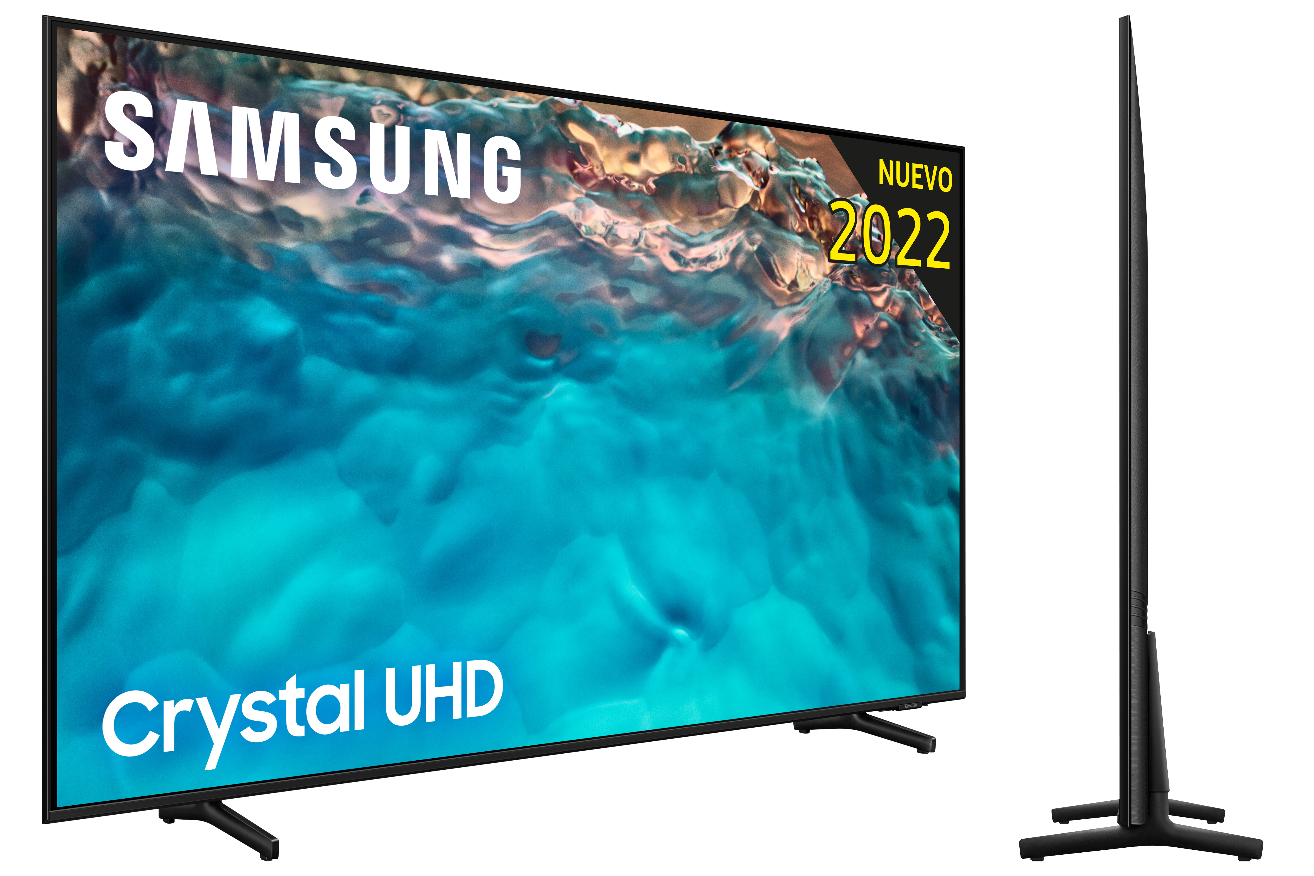 Tv Led 55 samsung ue55bu8000kxxc uhd 4k procesador crystal smart negro 138 cm 55“ ue55bu8000 hdr10+ ue55bu8000k