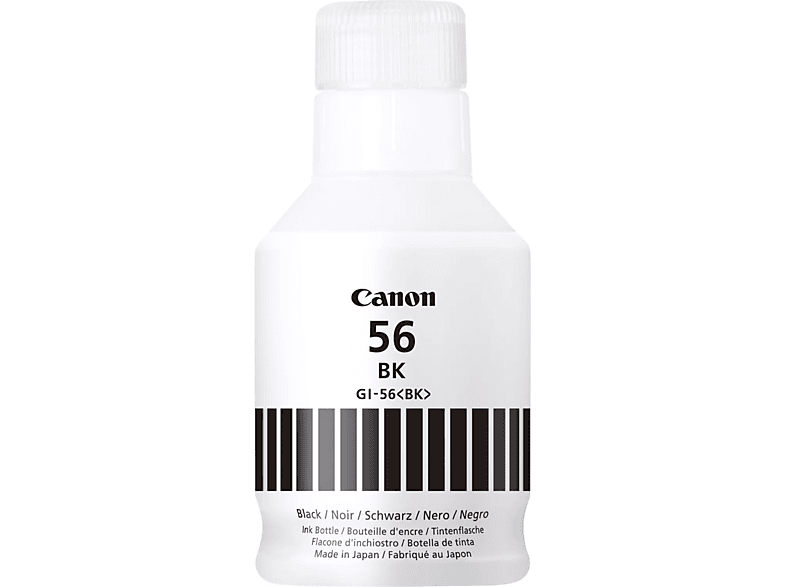 CANON GI-56BK Schwarz; Tintenflasche
