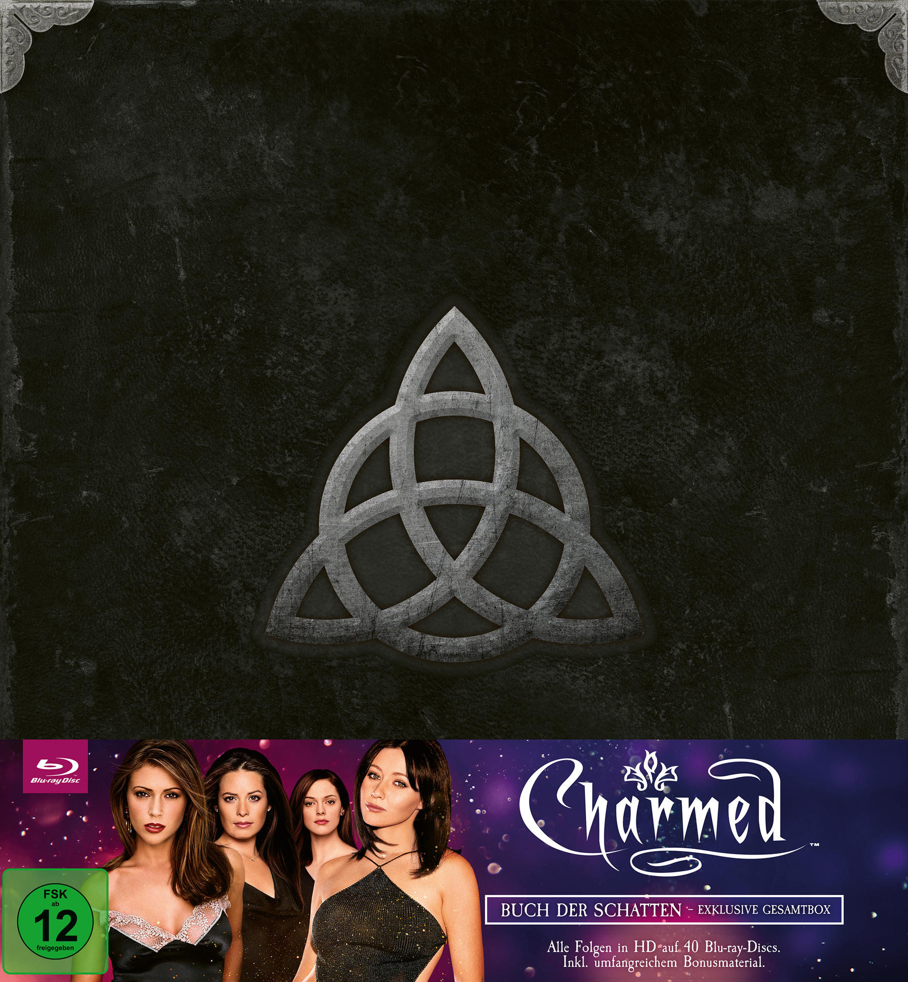 Zauberhafte der Charmed: - Blu-ray Gesamtbox Hexen Schatten Buch Exklusive