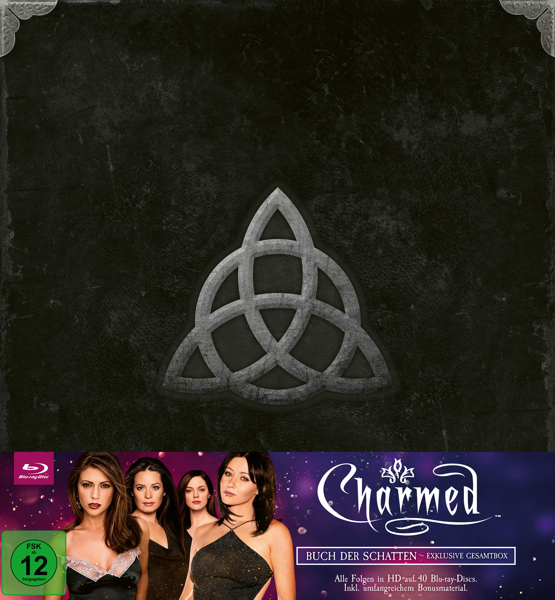 Blu-ray Schatten Gesamtbox Hexen Charmed: der Zauberhafte Buch Exklusive -