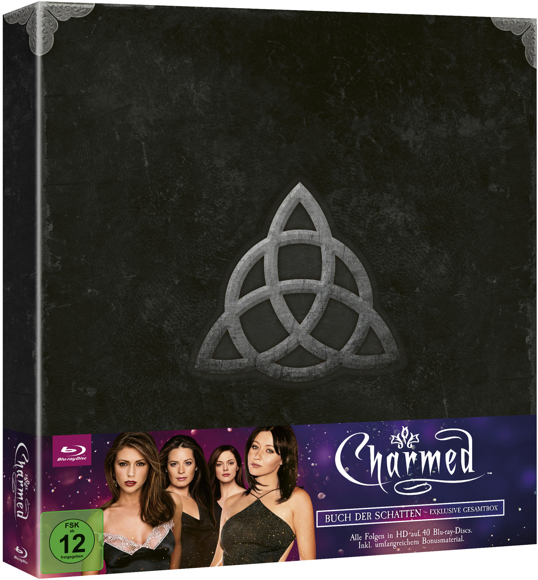 Zauberhafte der Charmed: - Blu-ray Gesamtbox Hexen Schatten Buch Exklusive