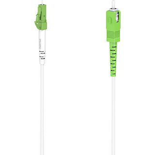 HAMA 00200770 - Câble réseau à fibre optique (Vert/blanc)