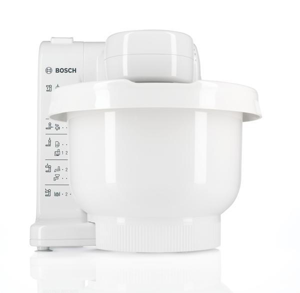 BOSCH MUM4405 Küchenmaschine Weiß (Rührschüsselkapazität: 3,9 l, 500 Watt)