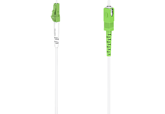 HAMA 00200769 - Câble réseau à fibre optique (Vert/blanc)