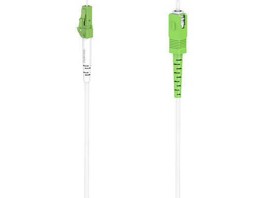 HAMA 00200769 - Câble réseau à fibre optique (Vert/blanc)