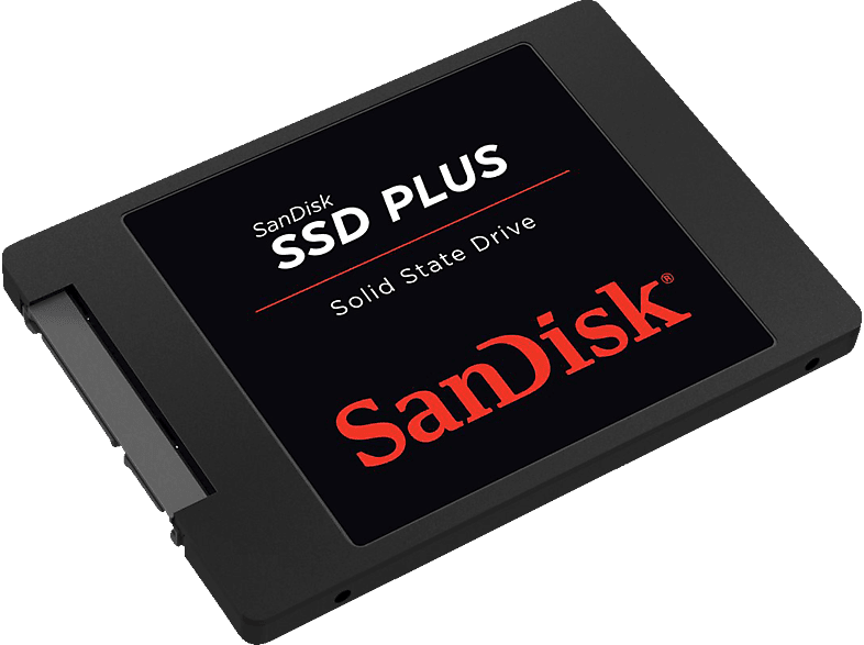SANDISK SSD PLUS Festplatte, 1 TB SATA 6 Gbps, 2,5 Zoll, intern