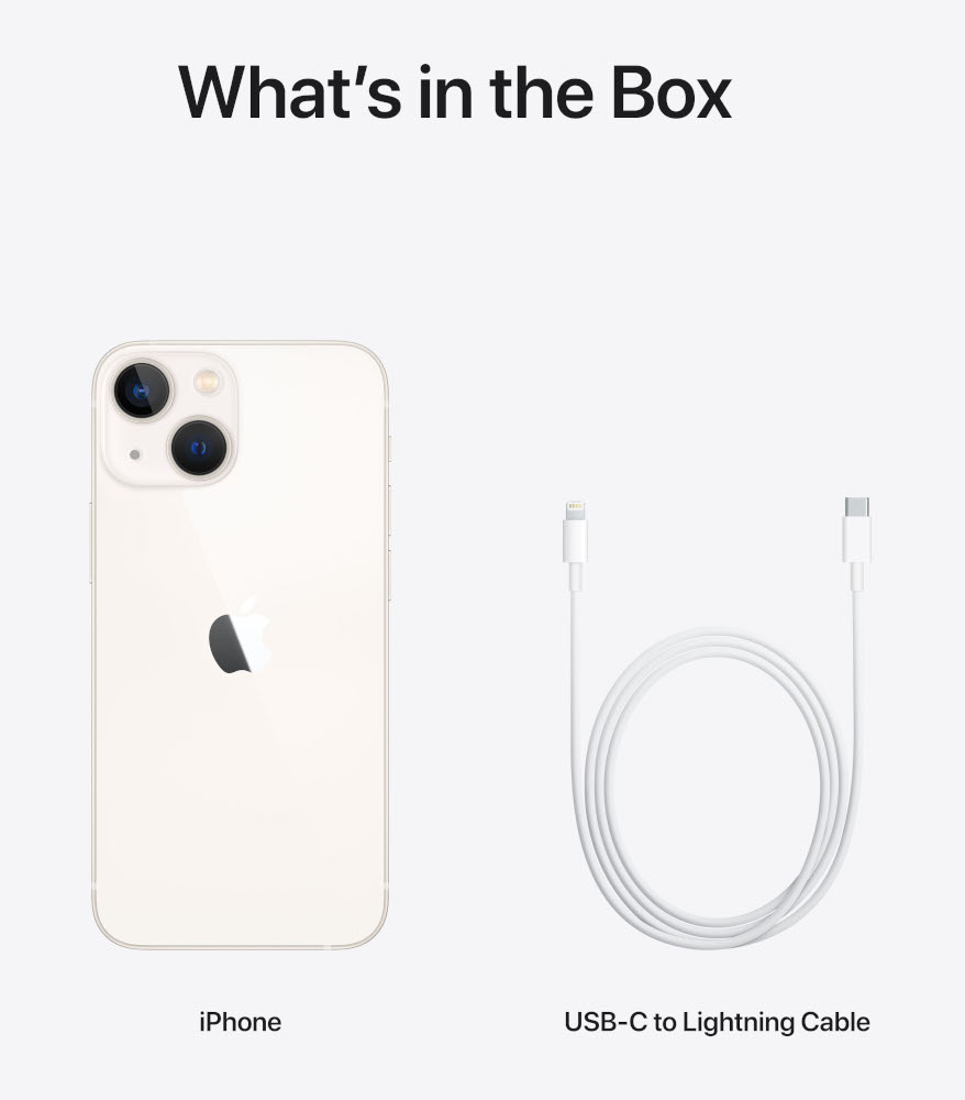 APPLE iPhone 13 mini - 512 GB Sterrenlicht 5G