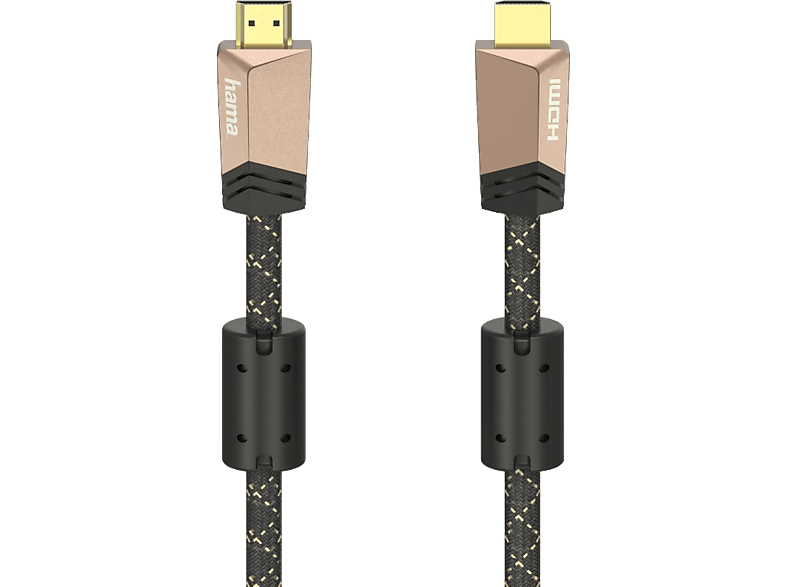 HAMA FIC Prémium High Speed HDMI összekötőkábel, 1,5 méter, fekete (205025)