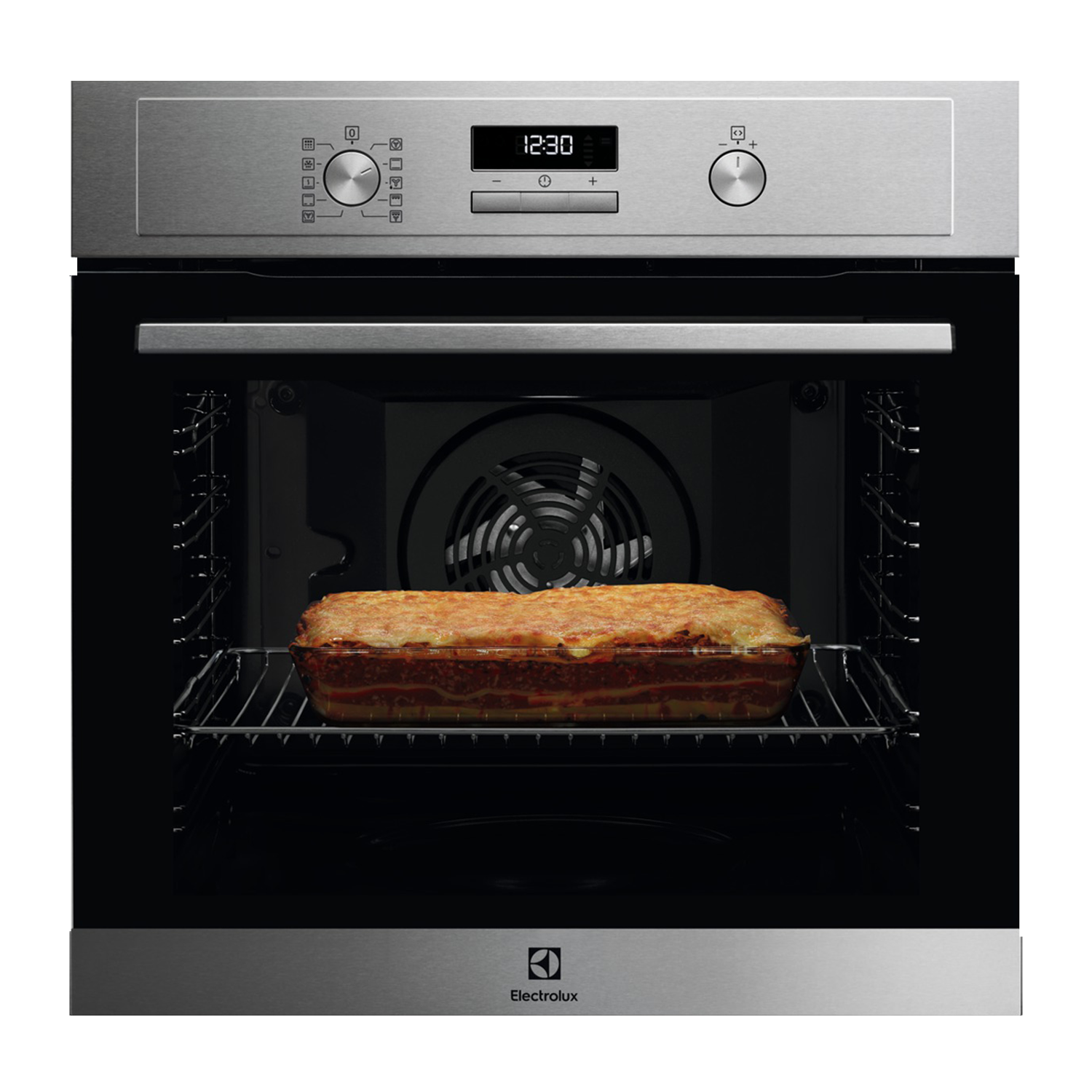 Horno - Electrolux EOF4P74X, Multifunción, 72 L, Pirolítico, Inox