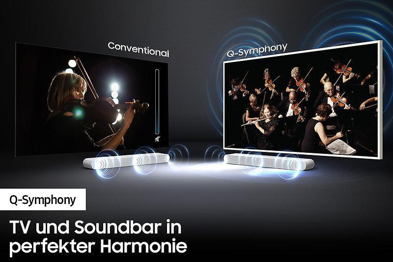 SAMSUNG HW-S67B/ZG, Soundbar, Weiß