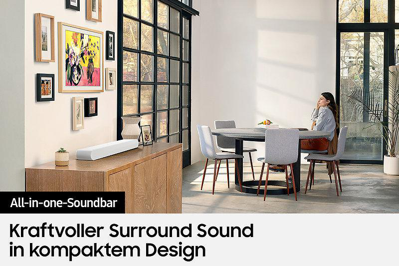 SAMSUNG HW-S67B/ZG, Soundbar, Weiß