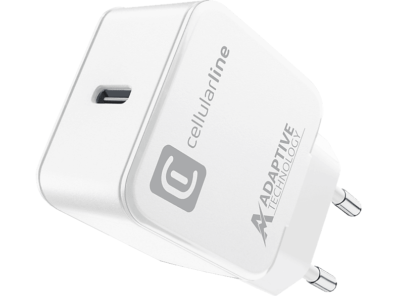 CELLULAR LINE ACHSMUSBC15WW - Ladegerät (Weiss)