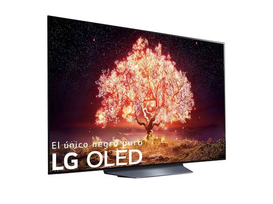 TV OLED 55" - LG OLED55B16LA.AEU, UHD 4K, α7 Gen4, webOS 6.0, Smart TV, Asistentes de voz, Dolby Atmos, Negro